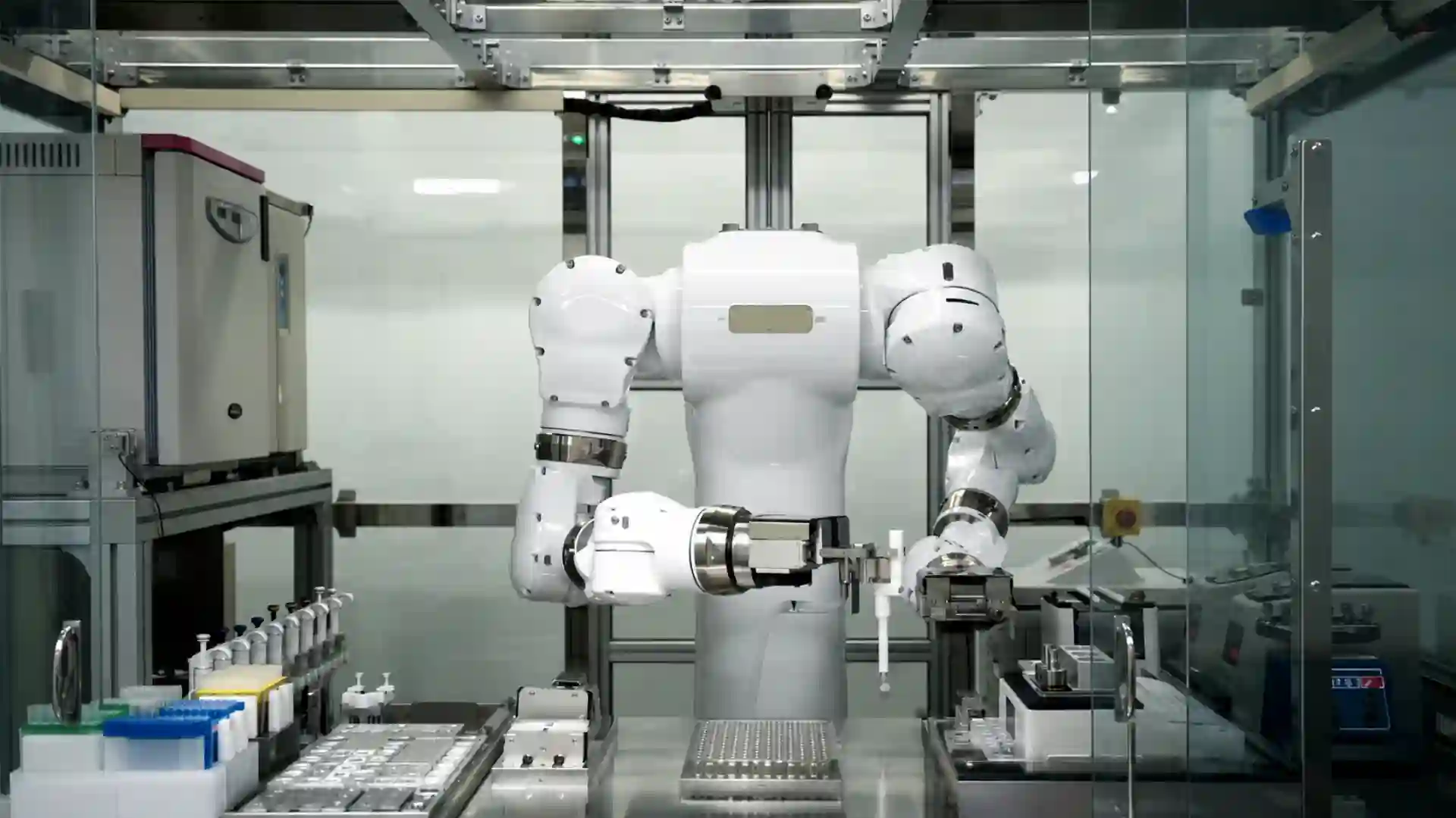 Japanese scientists have launched a biology lab where AI-powered robots ...